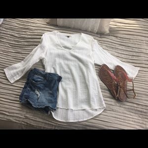 3-4 sleeve blouse